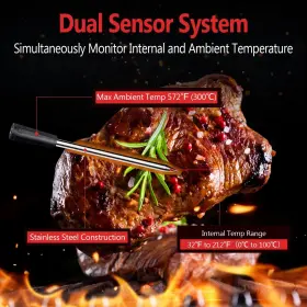 085353494676 GUILERMINA Wireless Meat Thermometer Smart #3