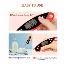 CP192B HABOR Digital Meat Thermometer Backlit Display Sec #3