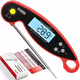 CP192B HABOR Digital Meat Thermometer Backlit Display Sec
