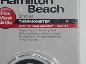 02914 HAMILTON BEACH Smoker Thermometer Glow Dial Grills #3
