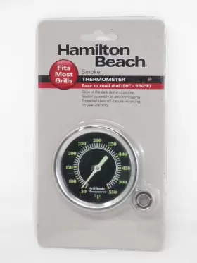 02914 HAMILTON BEACH Smoker Thermometer Glow Dial Grills