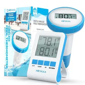 647379028510 HEYAXA Wireless Floating Pool Thermometer