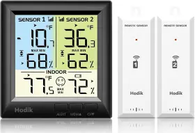 445042836812 HODIK Wireless Digital Refrigerator Thermometer