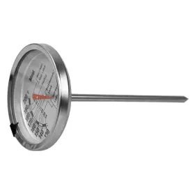 886466370600 HOME BASICS Steel Mechanical Meat Thermometer
