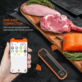 313089012049 HONGKANG Wireless Meat Thermometer Digital Probe #2