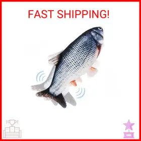 A002657 HOUSMILE Electric Floppy Fish Cat Toy Moving Kicker