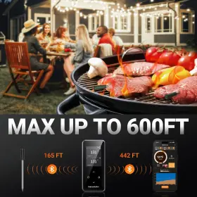 723314213767 HOUSOLUTION Wireless Bluetooth Meat Thermometer #2