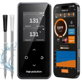 P723314245249 HOUSOLUTION Wireless Bluetooth Meat Thermometer