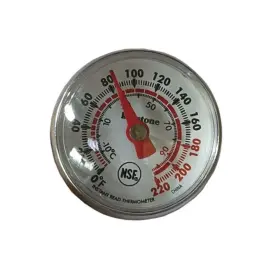 6092N37 HUBERT Baby Dial Food Thermometer Steel