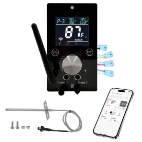 Hungrill B0ghnn9hkc Universal Wifi Pid Controller Kit Smart App Control Board Hungrill B0ghnn9hkc Universal Wifi Pid Controller Kit Smart App Control Board