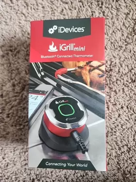 1621 IDEVICES Igrill Mini Bluetooth Grill Thermometer Box