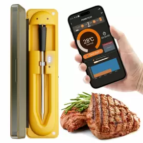 602581566748 IMSAFERELL Wireless Meat Thermometer Digita