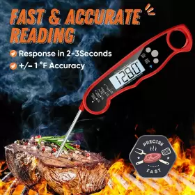 634562476449 IMSAFERELL Meat Thermometer Grill Cooking #2