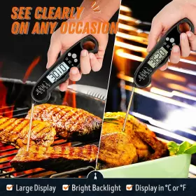 785034541247 IMSAFERELL Meat Thermometer Grill Cooking #3