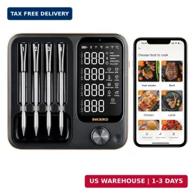 14B-1 INKBIRD Probes Bluetooth Meat Thermometer Digital Bbq