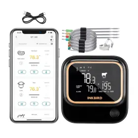 689855363234 INKBIRD Wifi Bluetooth Meat Thermometer Grill