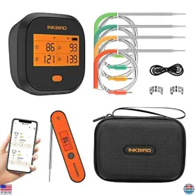 B09C1T2X7Z INKBIRD Wifi Grill Thermometer Probes Alarm Timer