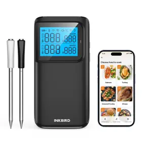 E-001-2 INKBIRD Wireless Dual Sensor Meat Thermometer Wifi