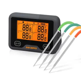 IB-0264-XX-2-BPUS INKBIRD Wi Fi Bluetooth Grill Thermometer