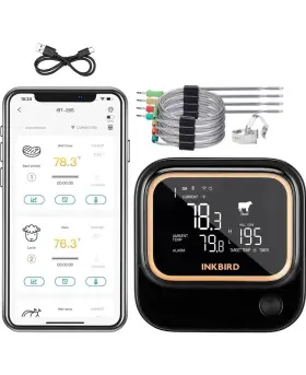 IBT-26S-SS INKBIRD Bbq Cooking Thermometer Wifi Remote Lcd #3