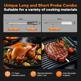 INT-12-BW INKBIRD Wireless Grill Thermometer Pen Wifi Remote #3