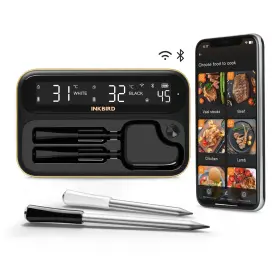 INT-12-BW INKBIRD Wireless Grill Thermometer Pen Wifi Remote
