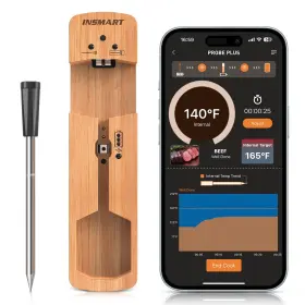 313020462452 INSMART Wireless Smart Meat Thermometer