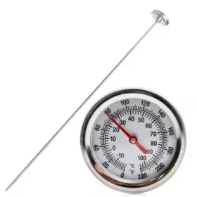 726084658219 ITOPFOX Steel Probe Compost Soil Thermometer