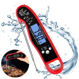 770642285508 JAHYSHOW Meat Thermometer Waterproof Lcd Bbq