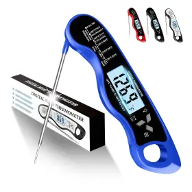 780748673741 JAMESTRY Meat Thermometer Waterproof Digital Ho