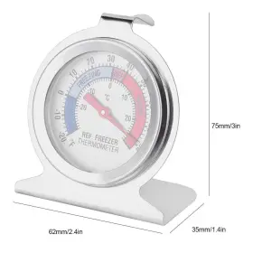 738603781261 JEFFERGARDEN Steel Dial Freezer Refrigerator #2