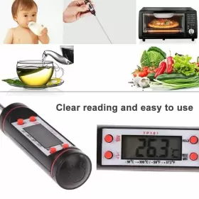 792483719684 JINSHINING Meat Thermometer Digital Cooking Fo #3