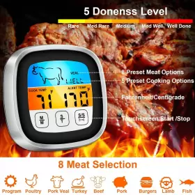 774827478884 JLLOM Meat Thermometer Digital Kitchen Cooki #3
