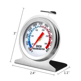 015883590036 JOLLYSTYLE Oven Thermometer Steel Kitchen Grill #3