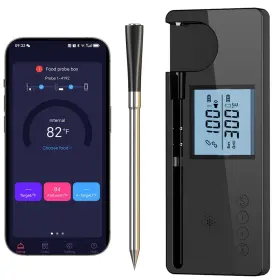 JX37 JOPCPIE Meat Thermometer Digital Wireless Bluetooth Food