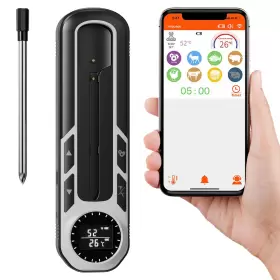 313042730782 JUDOGOLF Smart Wireless Meat Thermometer