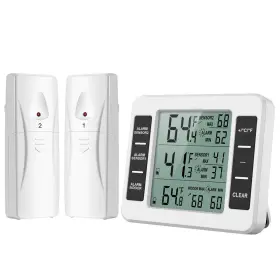 US-WA50 JXTZ Refrigerator Thermometer Freezer Alarm Fridge