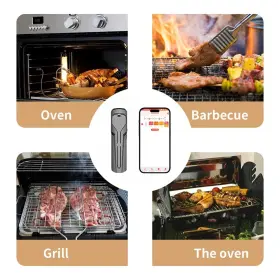 749771022551 KADSKAN Wireless Smart Meat Thermometer Food Bbq #3