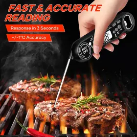 717073821356 KEJECTOR Digital Meat Thermometer Waterproof #2