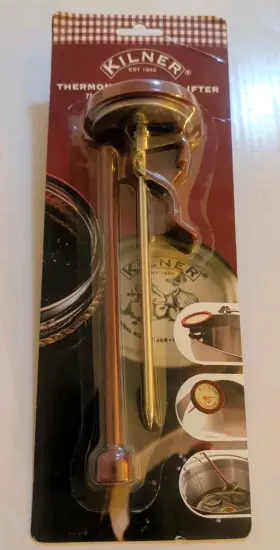 0025.437 KILNER Steel Kitchen Cooking Temperature Thermometer