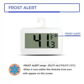 702865501417 KIMANN Mini Refrigerator Thermometer Digital #3