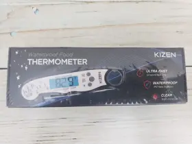 Kitchen 074851087893 Waterproof Digital Meat Thermometer Probe Instant Food Cooking Baking