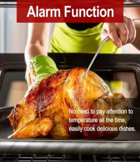 445020335351 KITCHEPOOL Meat Thermometer Grill Cooking Food #2