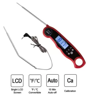 445020335351 KITCHEPOOL Meat Thermometer Grill Cooking Food
