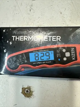 020978 KIZEN Digital Meat Thermometer Lcd Ultra Backlight #2