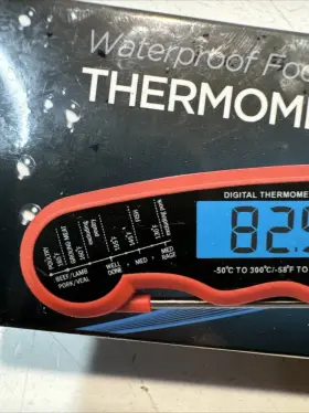 020978 KIZEN Digital Meat Thermometer Lcd Ultra Backlight #3