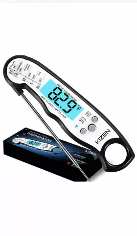 445048089052 KIZEN Digital Meat Thermometer Probe Waterproof