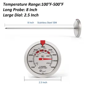 711181056815 KT THERMO Candy Thermometer Meat Probe #2