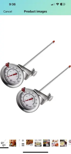 B-4B-2PACK KT THERMO Thermometer Oil Ste