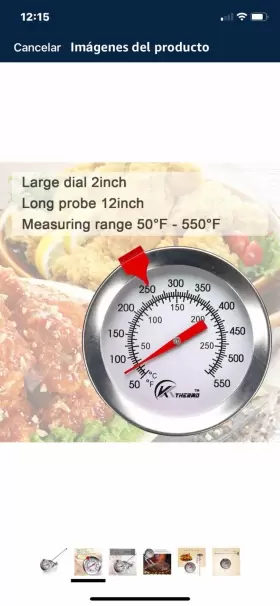 COMINHKPR136290 KT THERMO Thermometer Dial Stainle